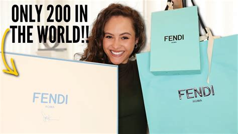 TRIPLE FENDI Bag Unboxing 2023 *VERY RARE, SPECIAL .